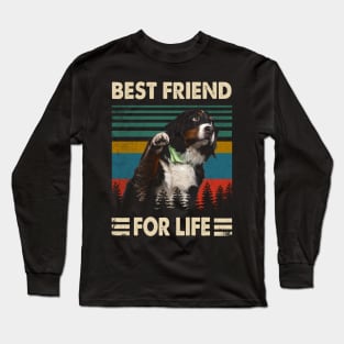 Best Friends For Life Bernese Tee for Canine Admirers Long Sleeve T-Shirt
